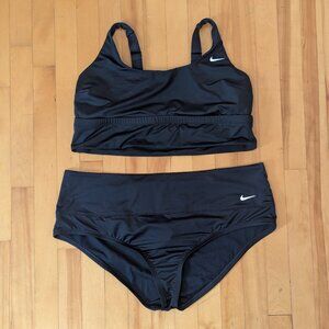 Nike Swoosh Logo Swimsuit Set (1X-2X)